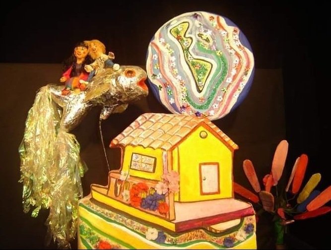 Obra el pez de plata Adalett teatrozo Teatro Aldaba Cuba